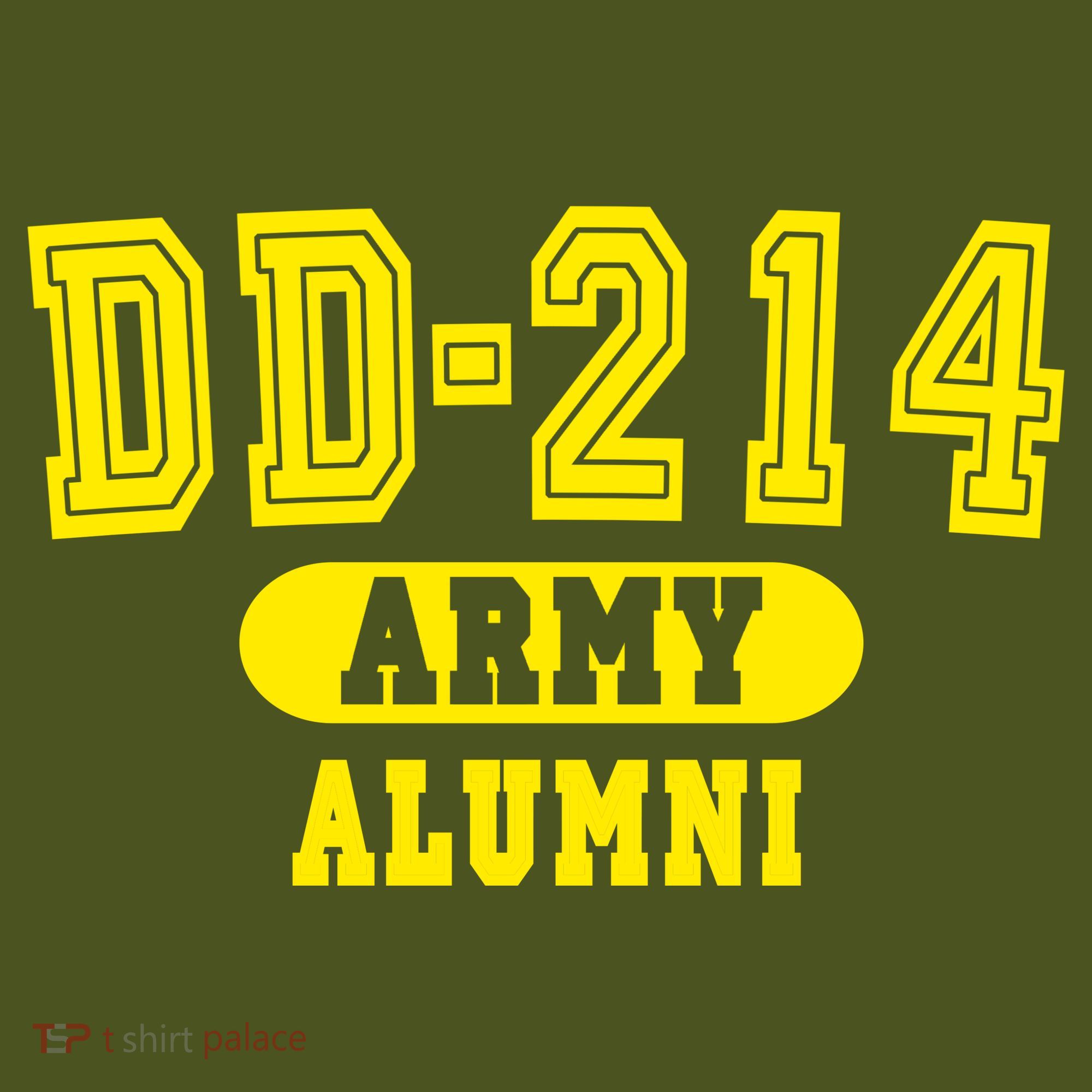 DD-214 US Army Alumni Long Sleeve Shirt