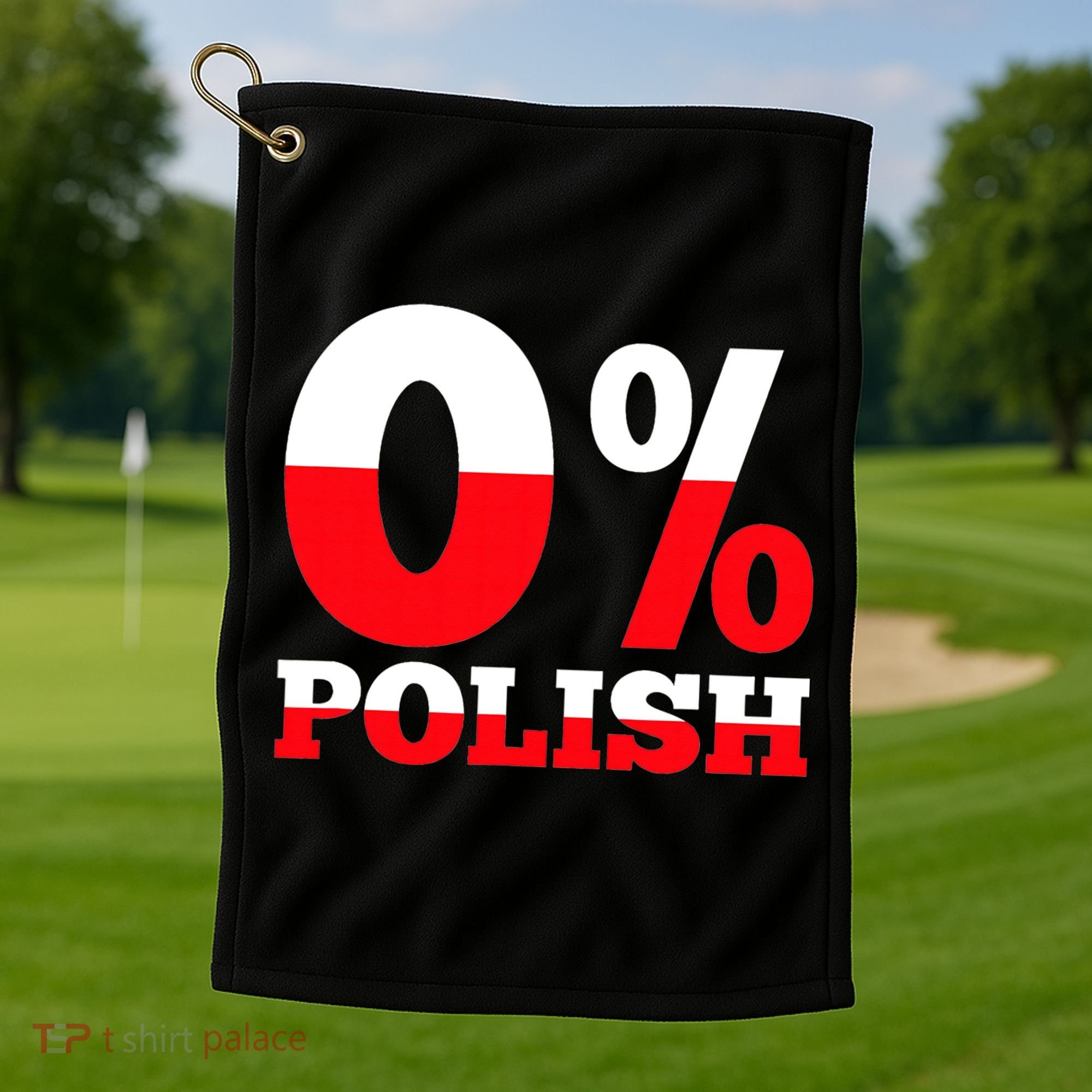 Dyngus Day 0 Polish funny st patrick's day Golf Towel