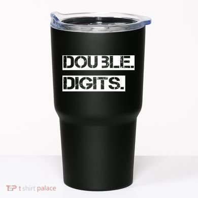 Double Digits 10th Birthday For A Cool 10 Year Old Kid Tumbler