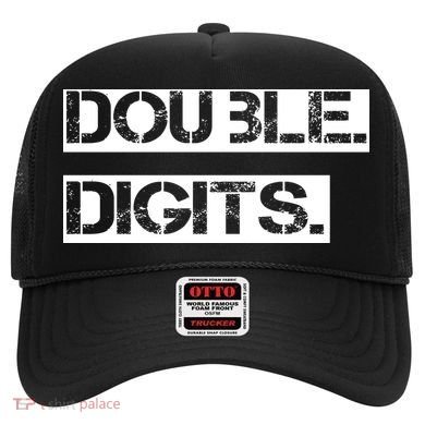 Double Digits 10th Birthday For A Cool 10 Year Old Kid Hat