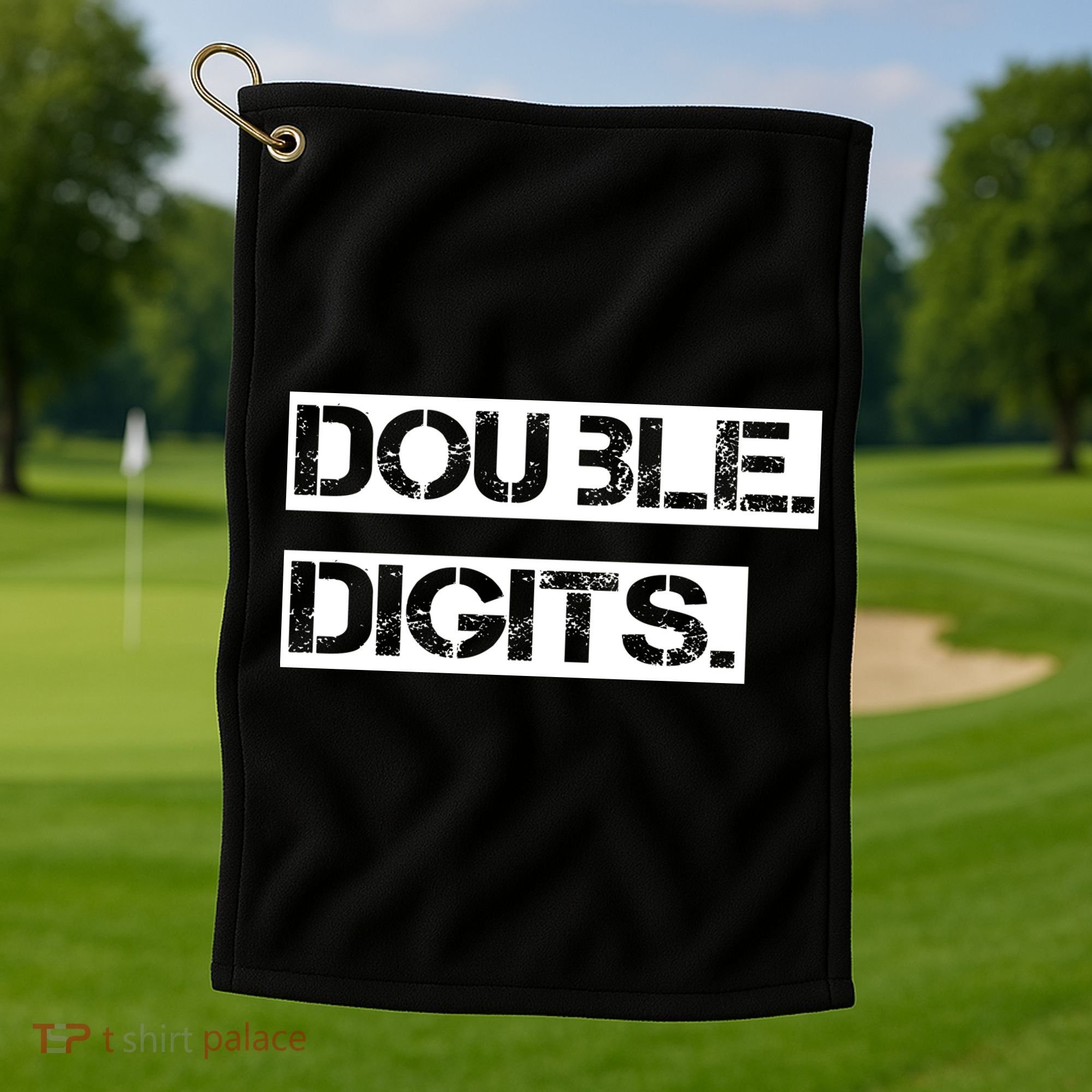 Double Digits 10th Birthday For A Cool 10 Year Old Kid Golf Towel