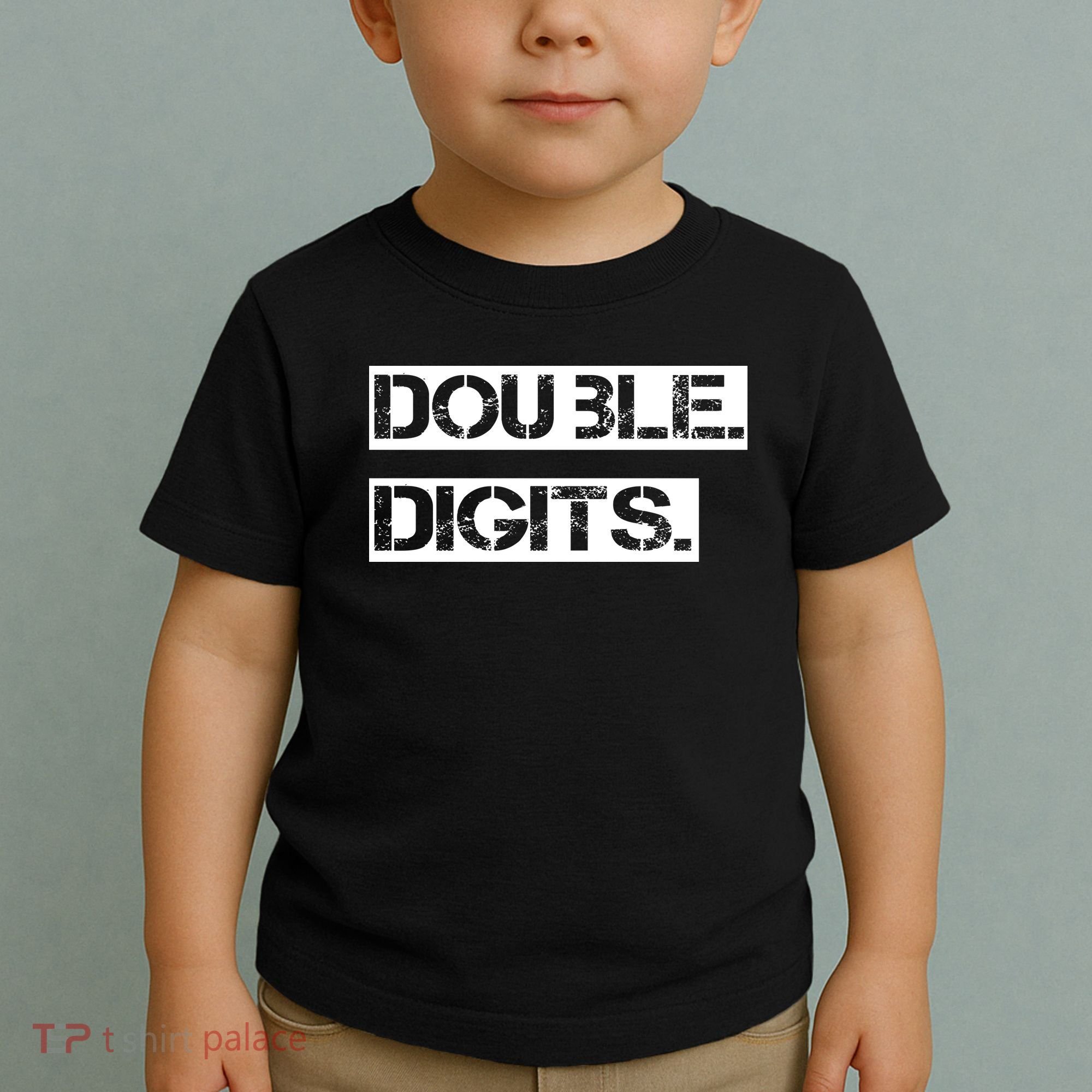 Double Digits 10th Birthday For A Cool 10 Year Old Kid Toddler T-Shirt