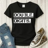 Double Digits 10th Birthday For A Cool 10 Year Old Kid Women's T-Shirt thumb 3