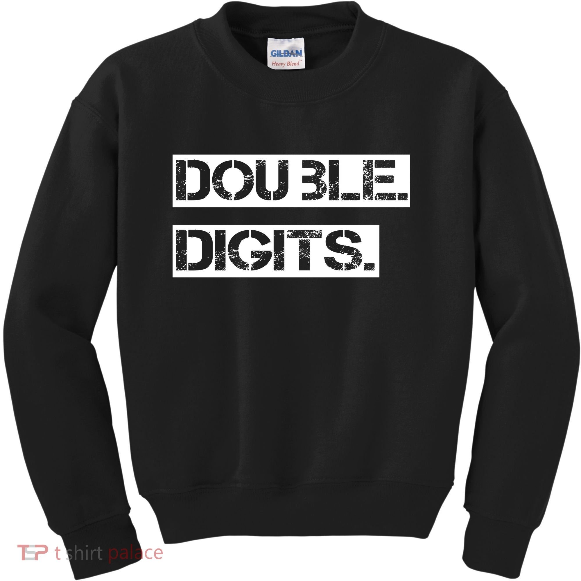 Double Digits 10th Birthday For A Cool 10 Year Old Kid Kids Sweatshirt