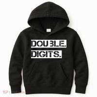 Double Digits 10th Birthday For A Cool 10 Year Old Kid Kids Hoodie thumb 0