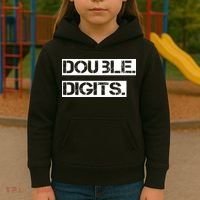 Double Digits 10th Birthday For A Cool 10 Year Old Kid Kids Hoodie thumb 3