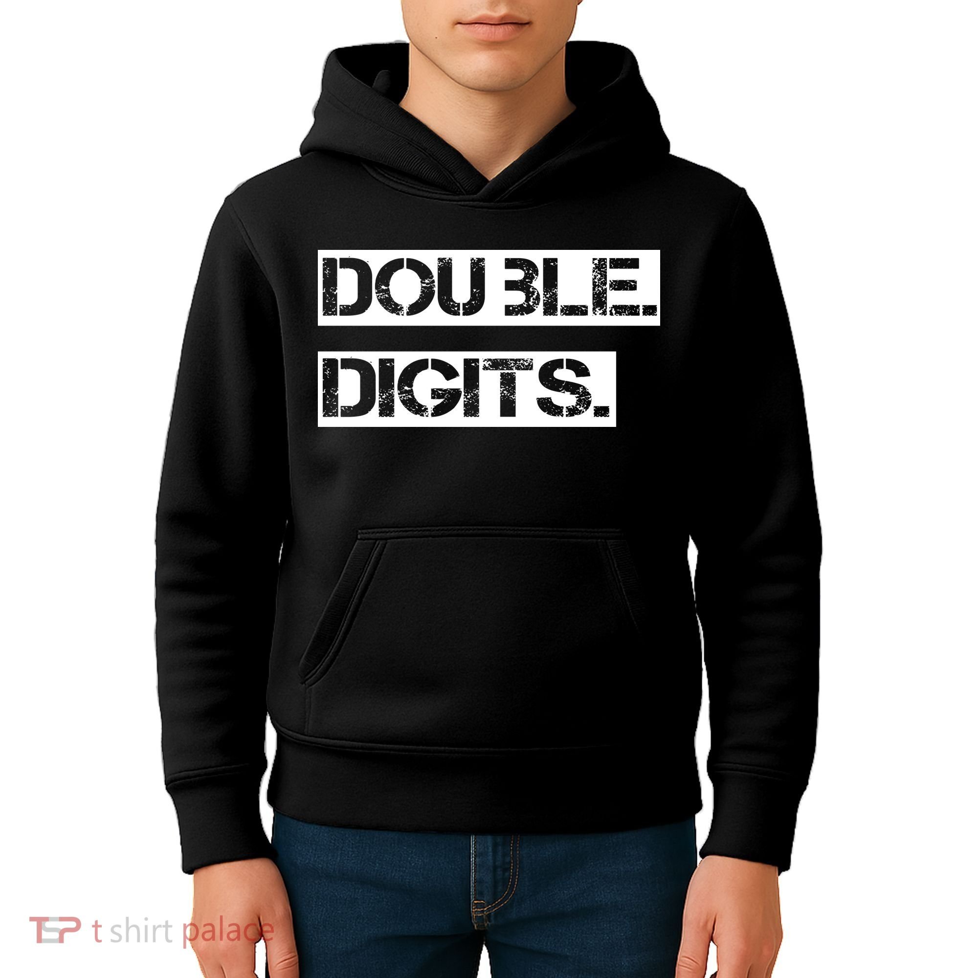 Double Digits 10th Birthday For A Cool 10 Year Old Kid Kids Hoodie