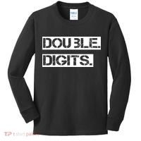 Double Digits 10th Birthday For A Cool 10 Year Old Kid Kids Long Sleeve Shirt thumb 0