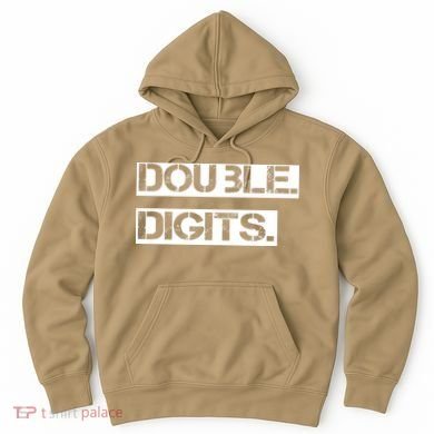 Double Digits 10th Birthday For A Cool 10 Year Old Kid Hoodie