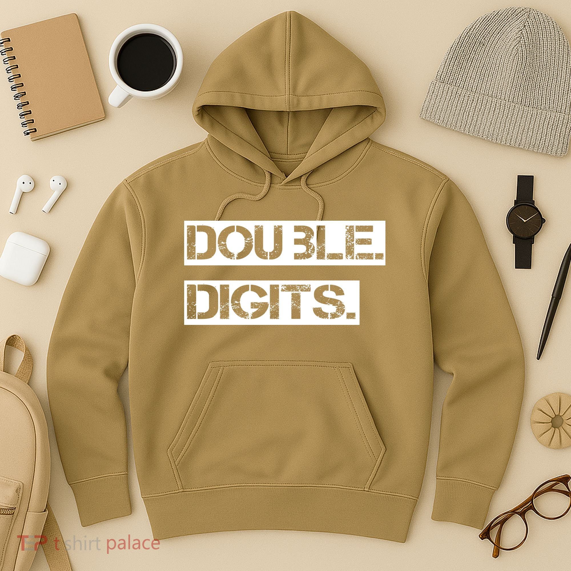 Double Digits 10th Birthday For A Cool 10 Year Old Kid Hoodie