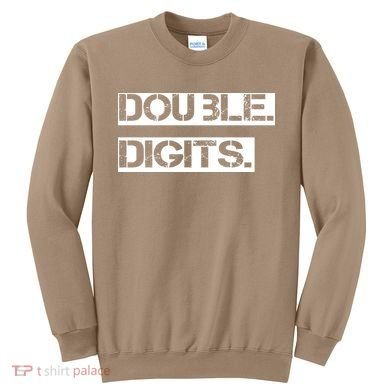 Double Digits 10th Birthday For A Cool 10 Year Old Kid Sweatshirt