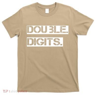 Double Digits 10th Birthday For A Cool 10 Year Old Kid T-Shirt