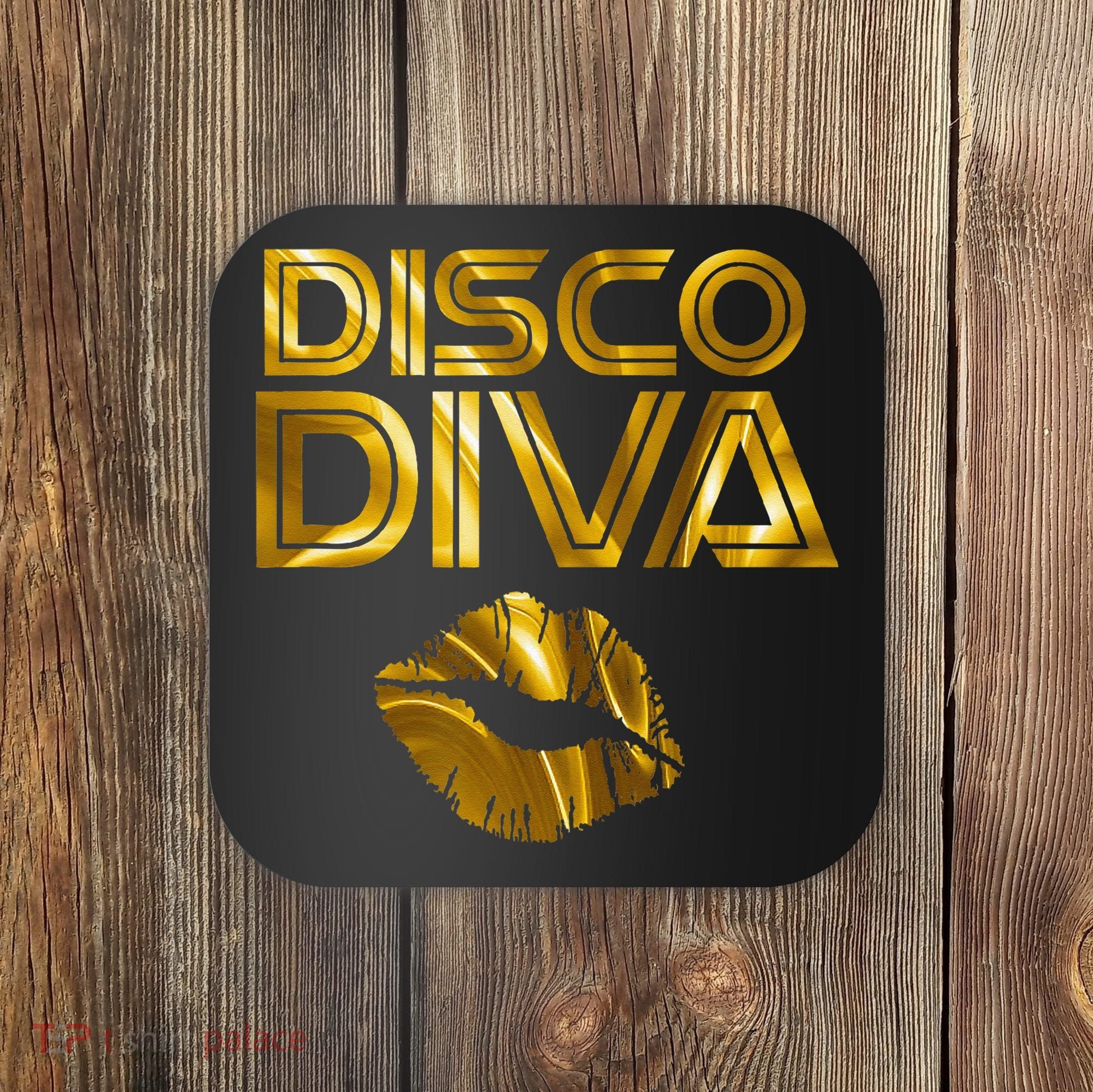 Disco Diva 60s 70s 80s Costume Party Wear Outfit Coaster