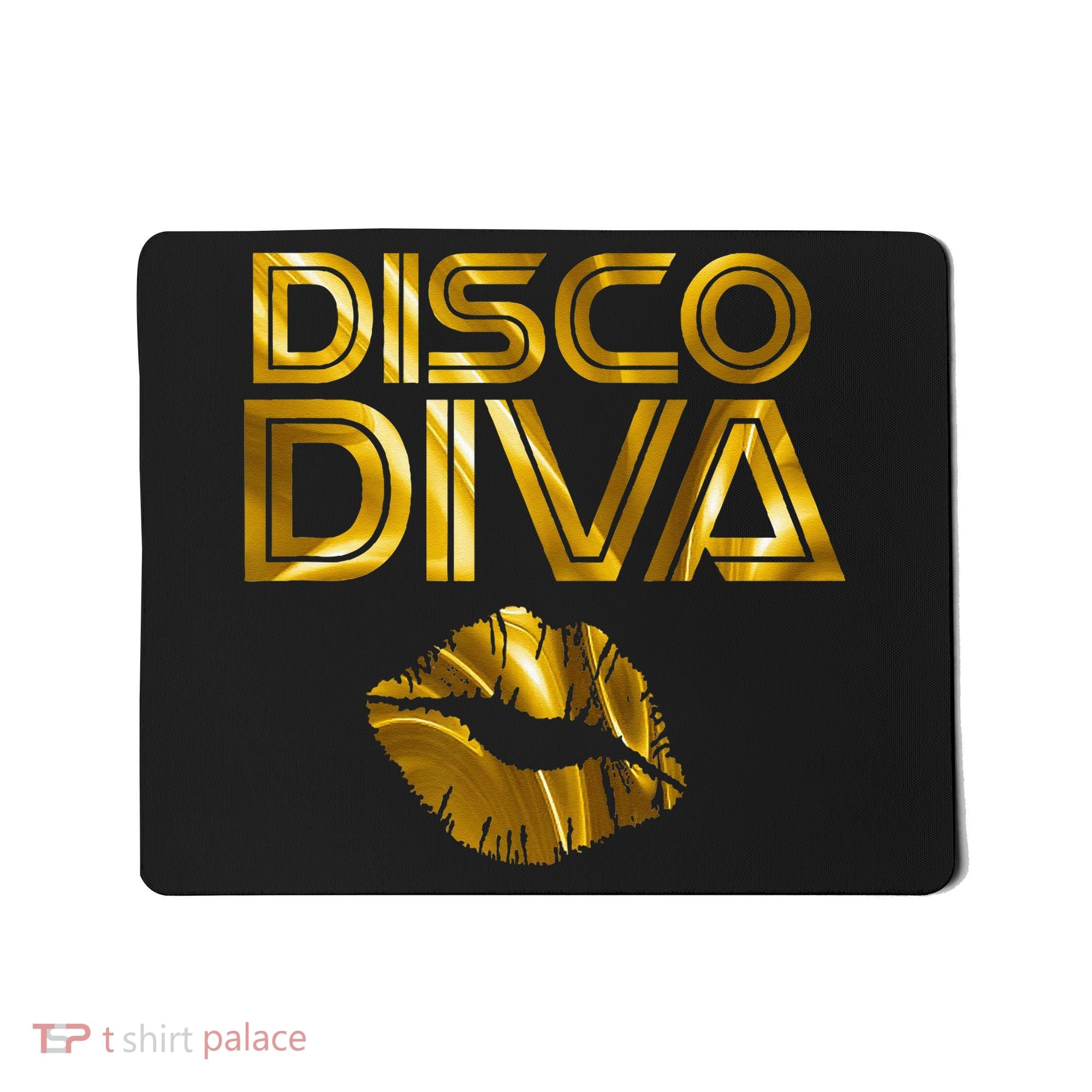 Disco Diva 60s 70s 80s Costume Party Wear Outfit Mousepad