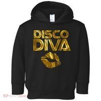 Disco Diva 60s 70s 80s Costume Party Wear Outfit Toddler Hoodie thumb 0