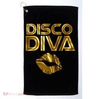 Disco Diva 60s 70s 80s Costume Party Wear Outfit Golf Towel thumb 0