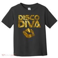 Disco Diva 60s 70s 80s Costume Party Wear Outfit Toddler T-Shirt thumb 0