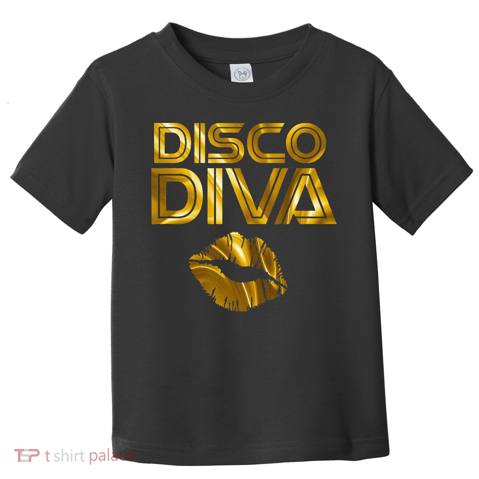 Disco Diva 60s 70s 80s Costume Party Wear Outfit Toddler T-Shirt