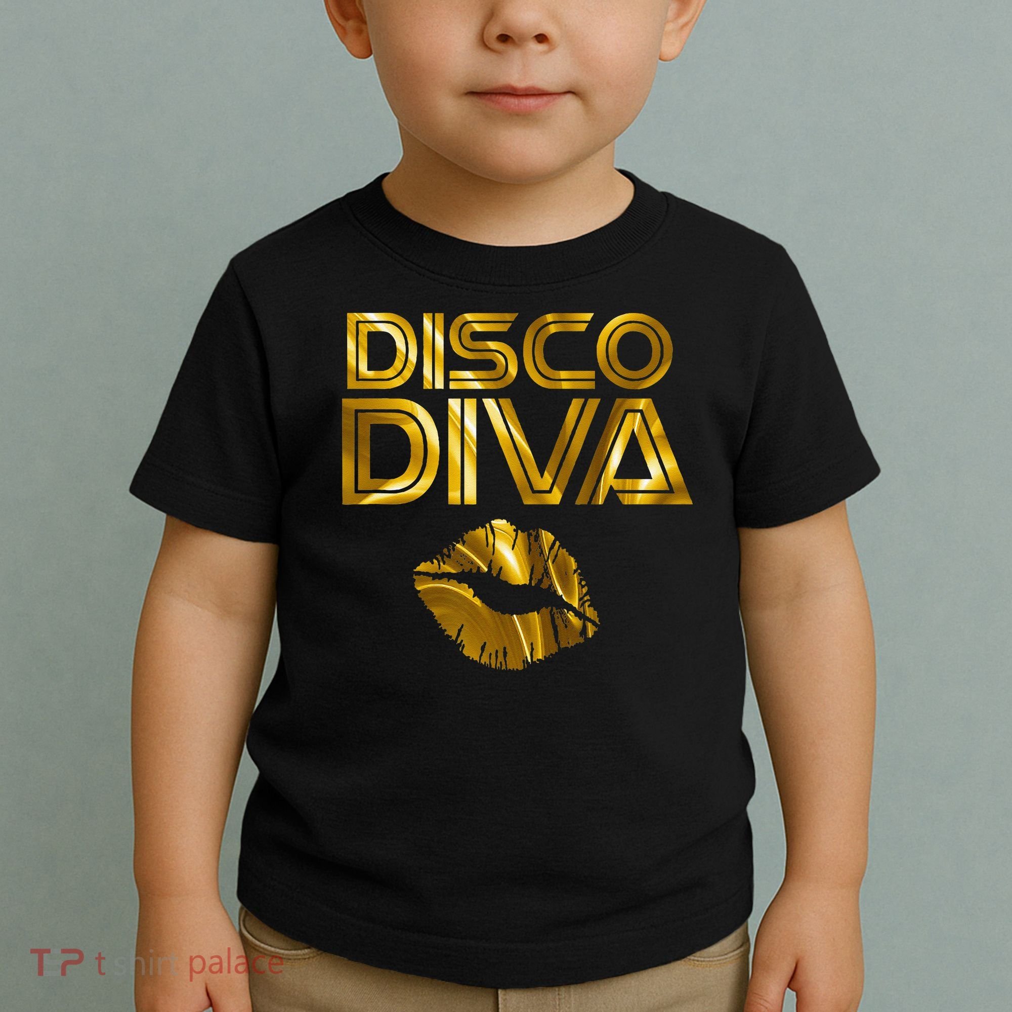 Disco Diva 60s 70s 80s Costume Party Wear Outfit Toddler T-Shirt
