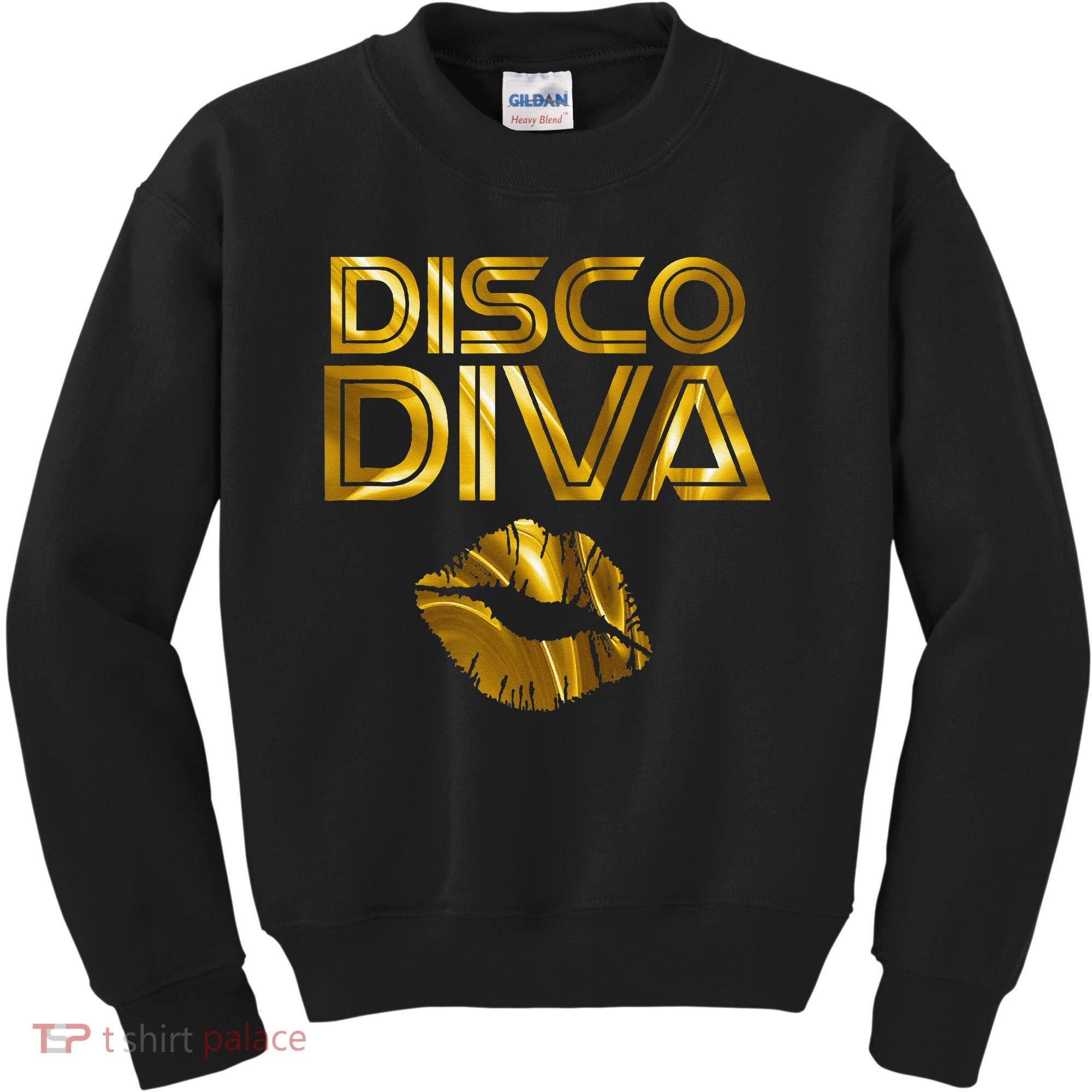 Disco Diva 60s 70s 80s Costume Party Wear Outfit Kids Sweatshirt