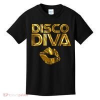 Disco Diva 60s 70s 80s Costume Party Wear Outfit Kids T-Shirt thumb 0