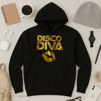 Disco Diva | 60s 70s 80s Costume Party Wear Outfit Tshirt Hoodie thumb 3