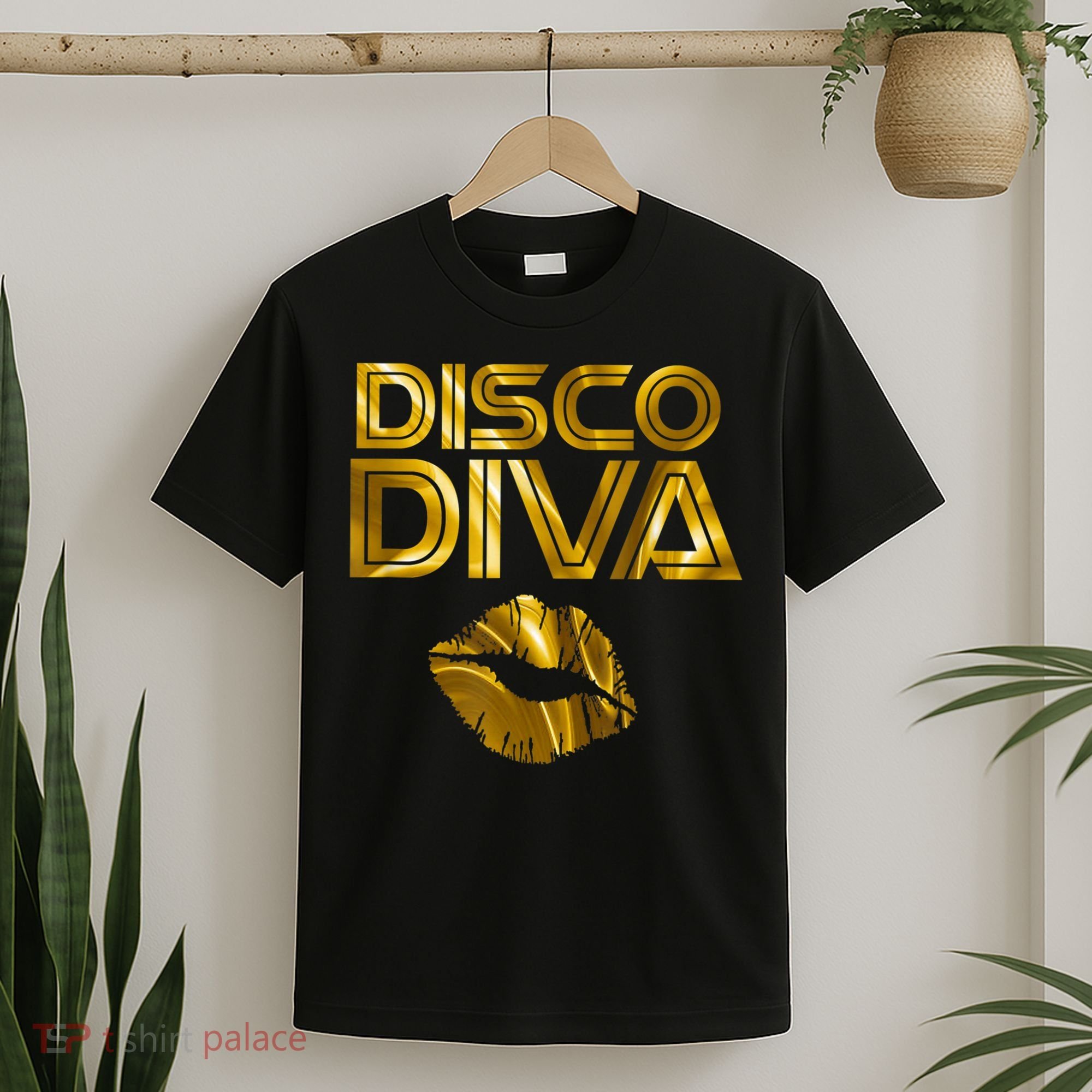 Disco Diva | 60s 70s 80s Costume Party Wear Outfit Tshirt T-Shirt