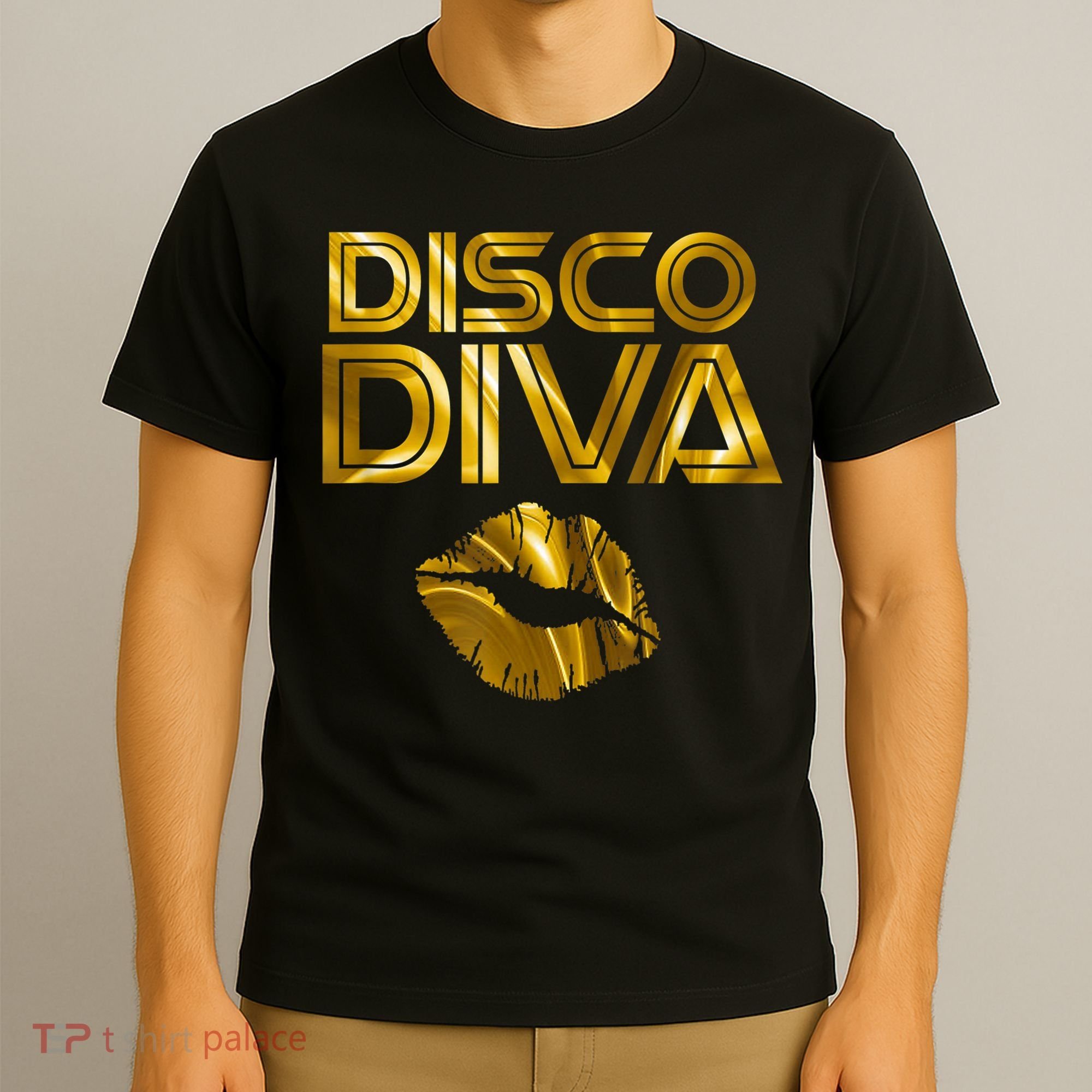 Disco Diva | 60s 70s 80s Costume Party Wear Outfit Tshirt T-Shirt