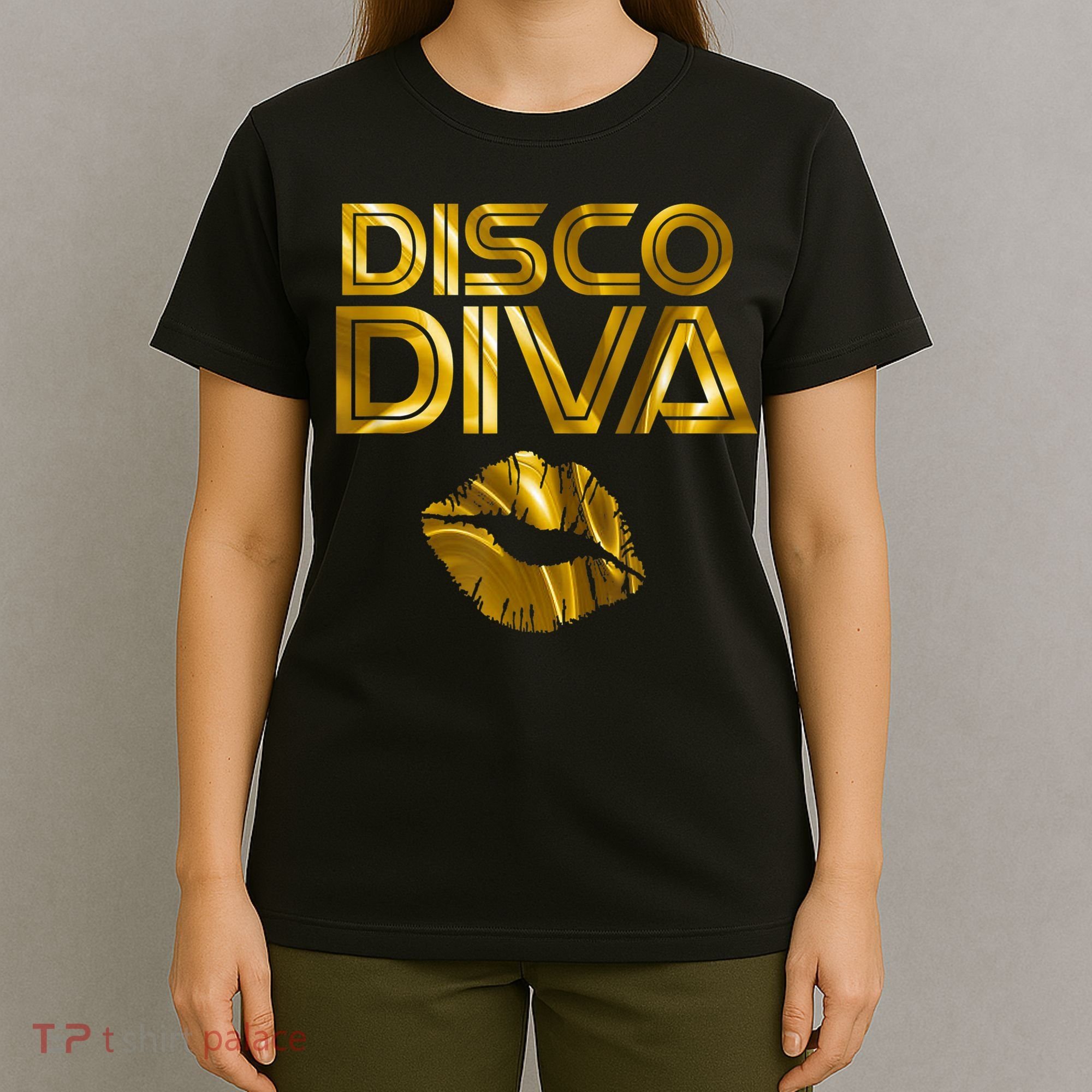 Disco Diva | 60s 70s 80s Costume Party Wear Outfit Tshirt T-Shirt