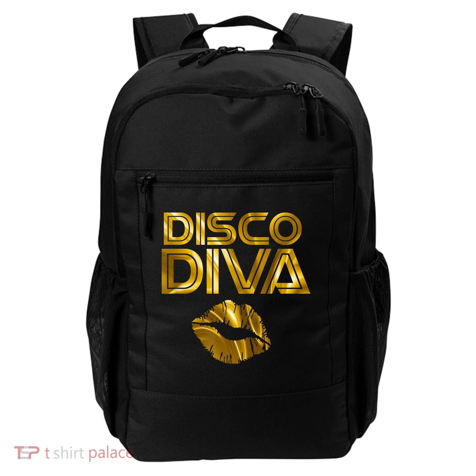 Disco Diva | 60s 70s 80s Costume Party Wear Outfit Tshirt Backpack
