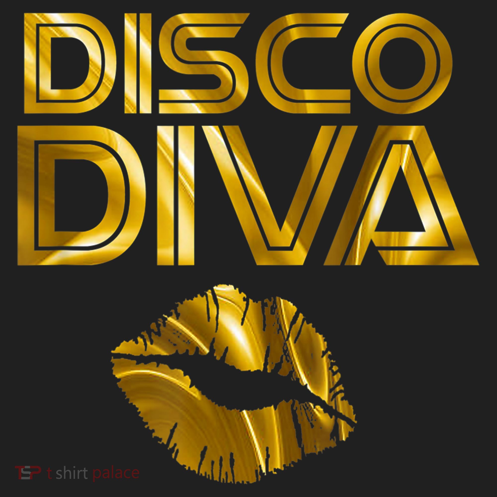 Disco Diva | 60s 70s 80s Costume Party Wear Outfit Tshirt Golf Towel