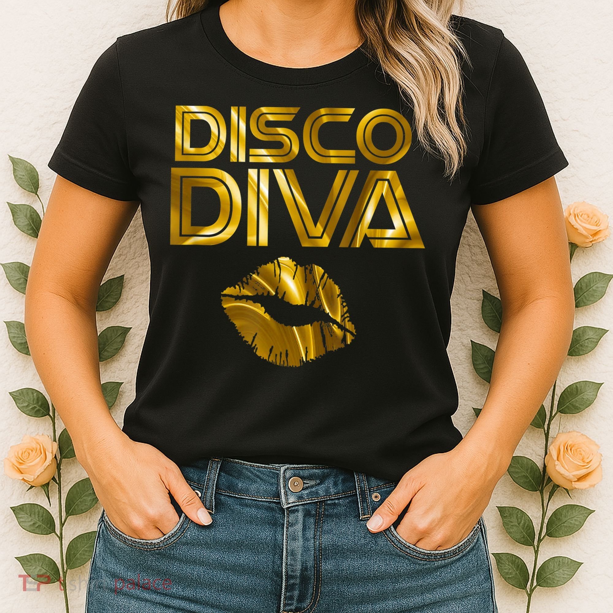 Disco Diva | 60s 70s 80s Costume Party Wear Outfit Tshirt Women's T-Shirt