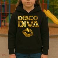 Disco Diva | 60s 70s 80s Costume Party Wear Outfit Tshirt Kids Hoodie thumb 3
