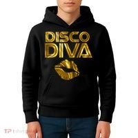 Disco Diva | 60s 70s 80s Costume Party Wear Outfit Tshirt Kids Hoodie thumb 4