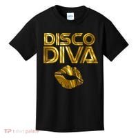 Disco Diva | 60s 70s 80s Costume Party Wear Outfit Tshirt Kids T-Shirt thumb 0