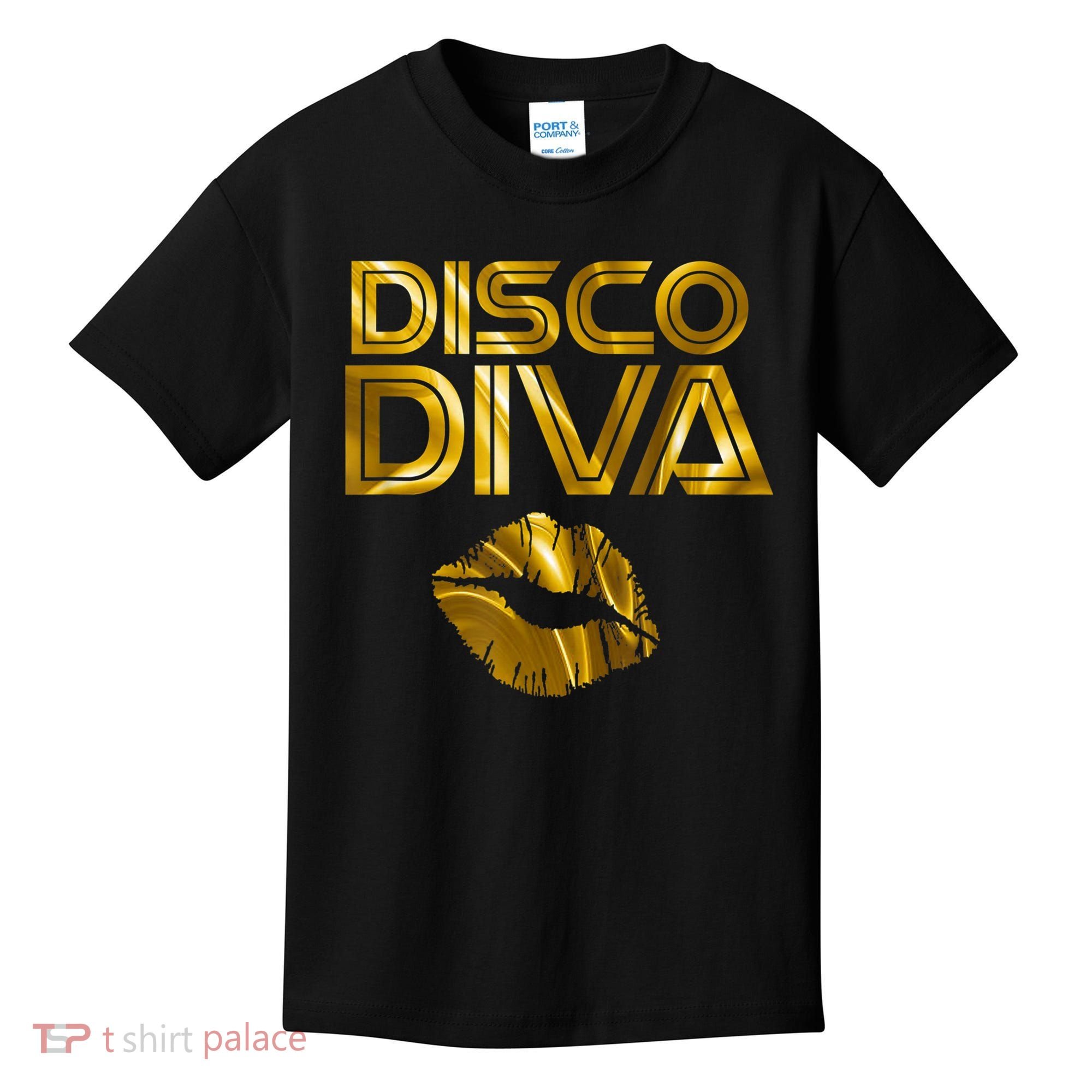Disco Diva | 60s 70s 80s Costume Party Wear Outfit Tshirt Kids T-Shirt