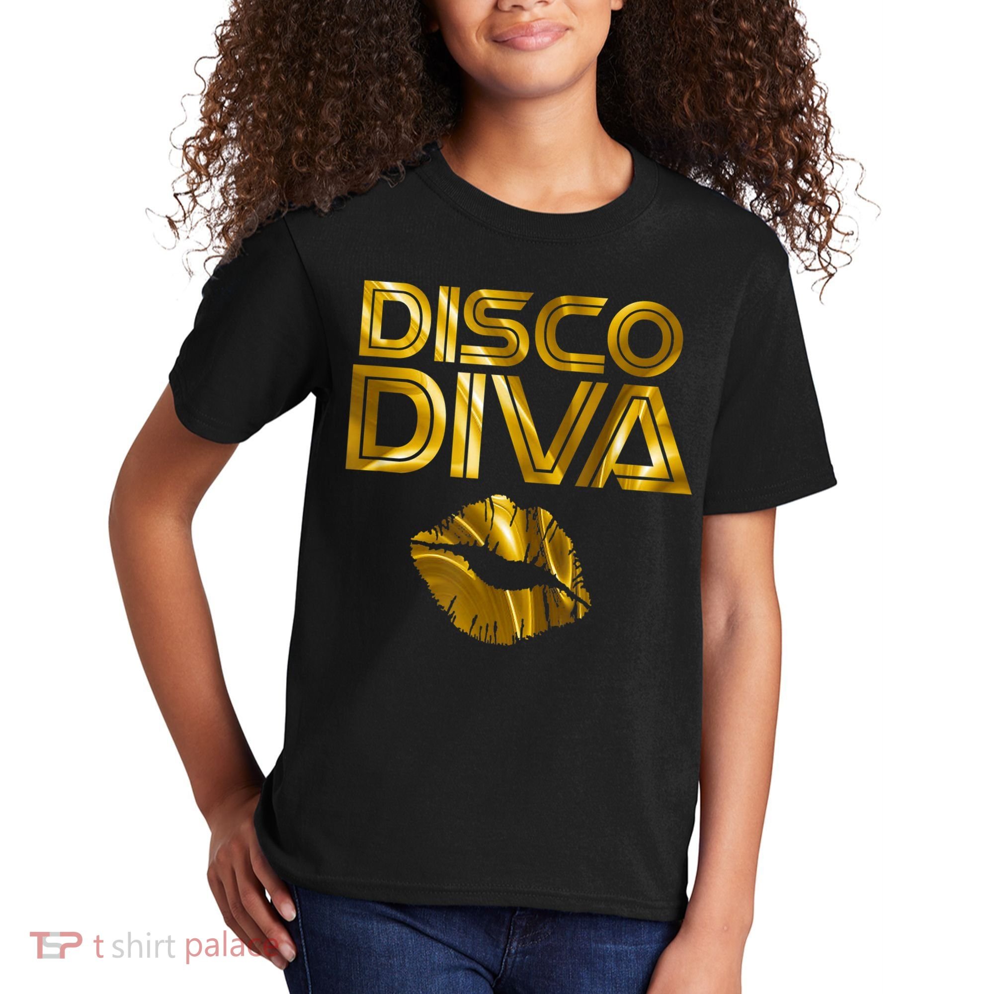 Disco Diva | 60s 70s 80s Costume Party Wear Outfit Tshirt Kids T-Shirt