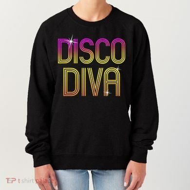 Disco Diva 70s 80s Party Dance Women's Sweatshirt