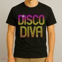 Disco Diva 70s 80s Party Dance T-Shirt thumb 3
