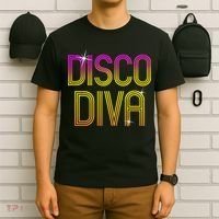 Disco Diva 70s 80s Party Dance T-Shirt thumb 6