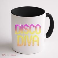 Disco Diva 70s 80s Party Dance Coffee Mug thumb 1