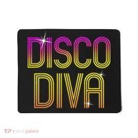 Disco Diva 70s 80s Party Dance Mousepad thumb 0