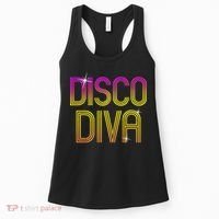 Disco Diva 70s 80s Party Dance Women's Tank Top thumb 0
