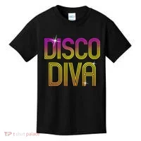 Disco Diva 70s 80s Party Dance Kids T-Shirt thumb 0