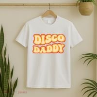 Disco Daddy 70s Dancing Party Retro Vintage Groovy T-Shirt thumb 2