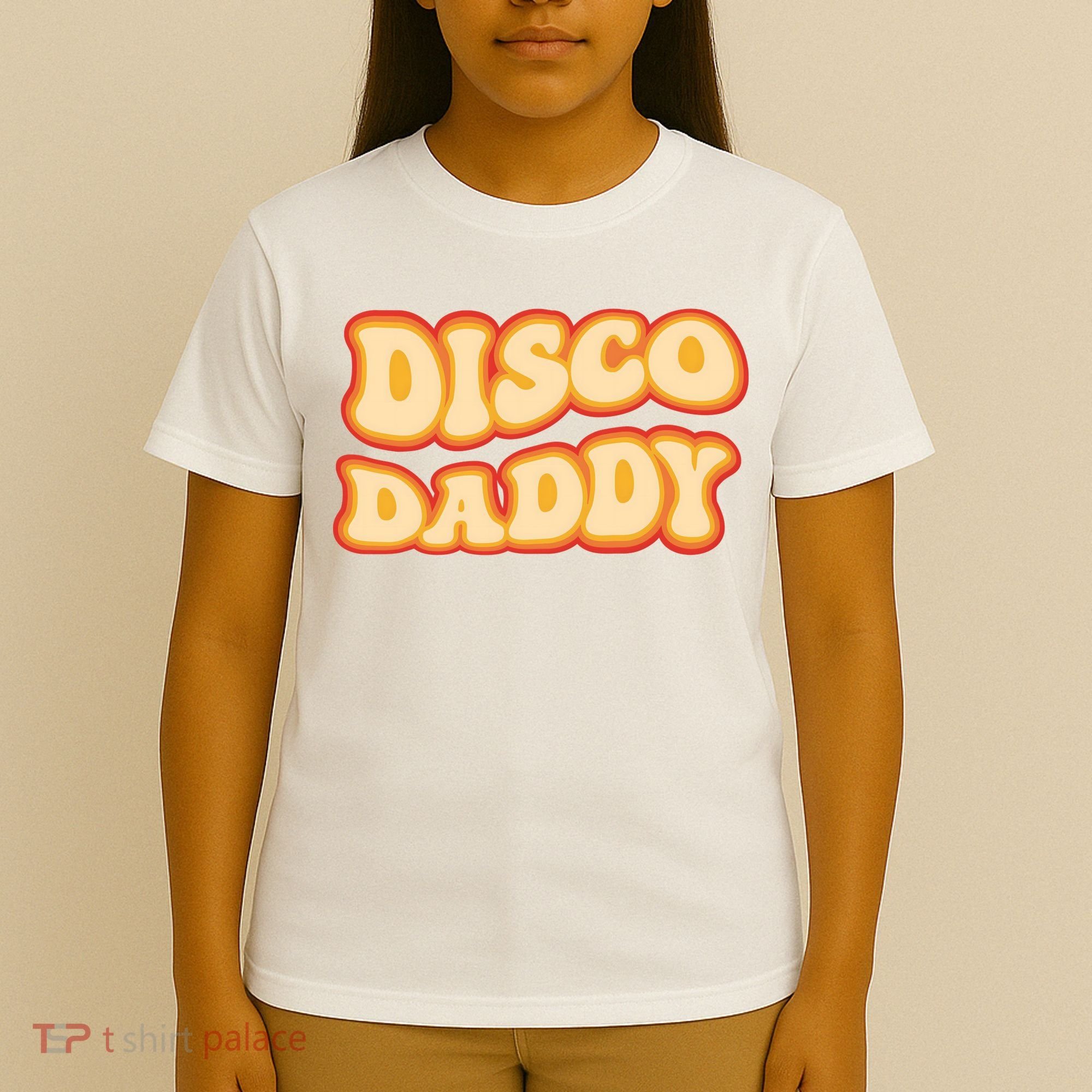 Disco Daddy 70s Dancing Party Retro Vintage Groovy T-Shirt