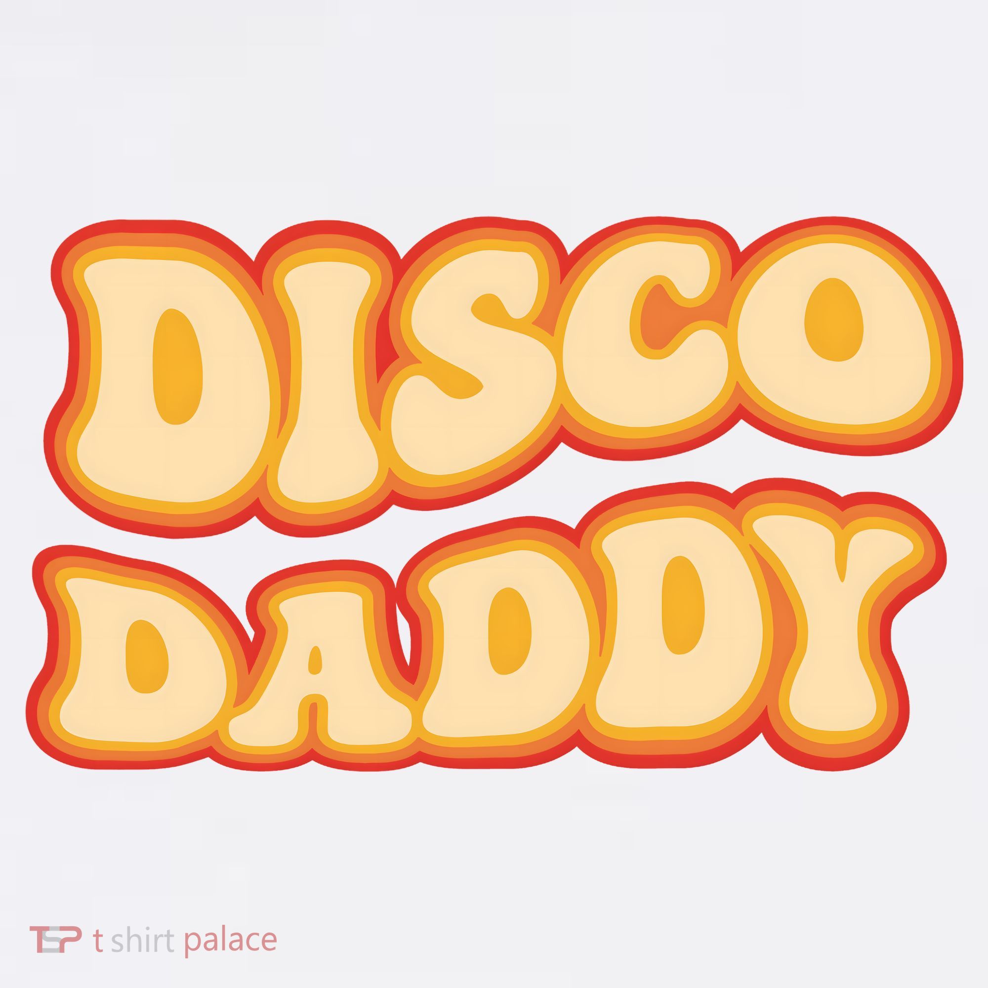 Disco Daddy 70s Dancing Party Retro Vintage Groovy T-Shirt