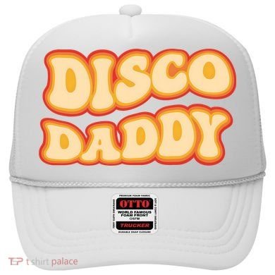Disco Daddy 70s Dancing Party Retro Vintage Groovy Hat