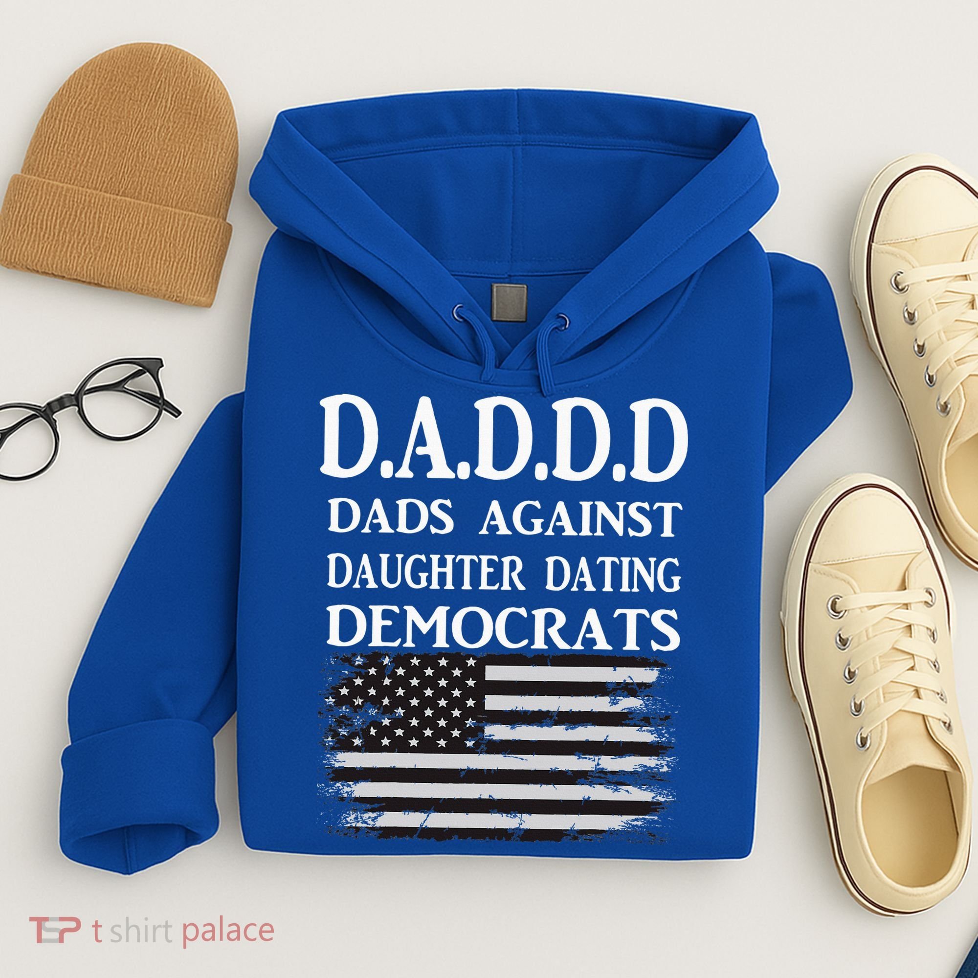 Daddd Dads Against Daughter Dating Democrats Hoodie