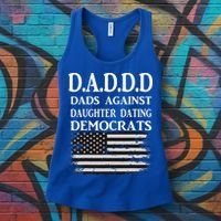 Daddd Dads Against Daughter Dating Democrats Women's Tank Top thumb 3